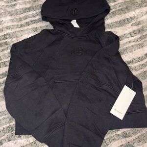 Black Lululemon Hoodie with Logo